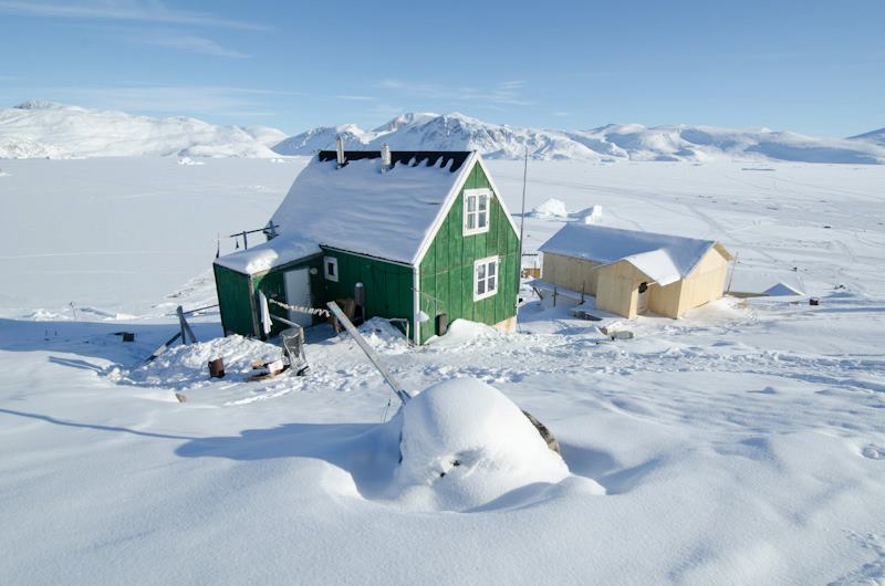 Une cabane du bout du monde; home sweet home...