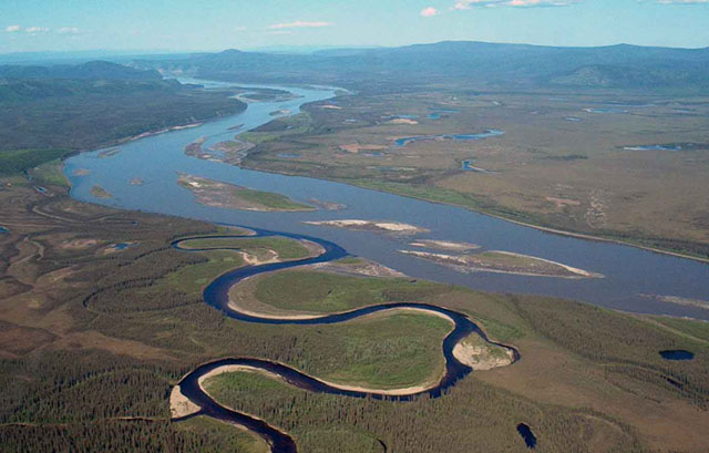 Charley River At Yukon