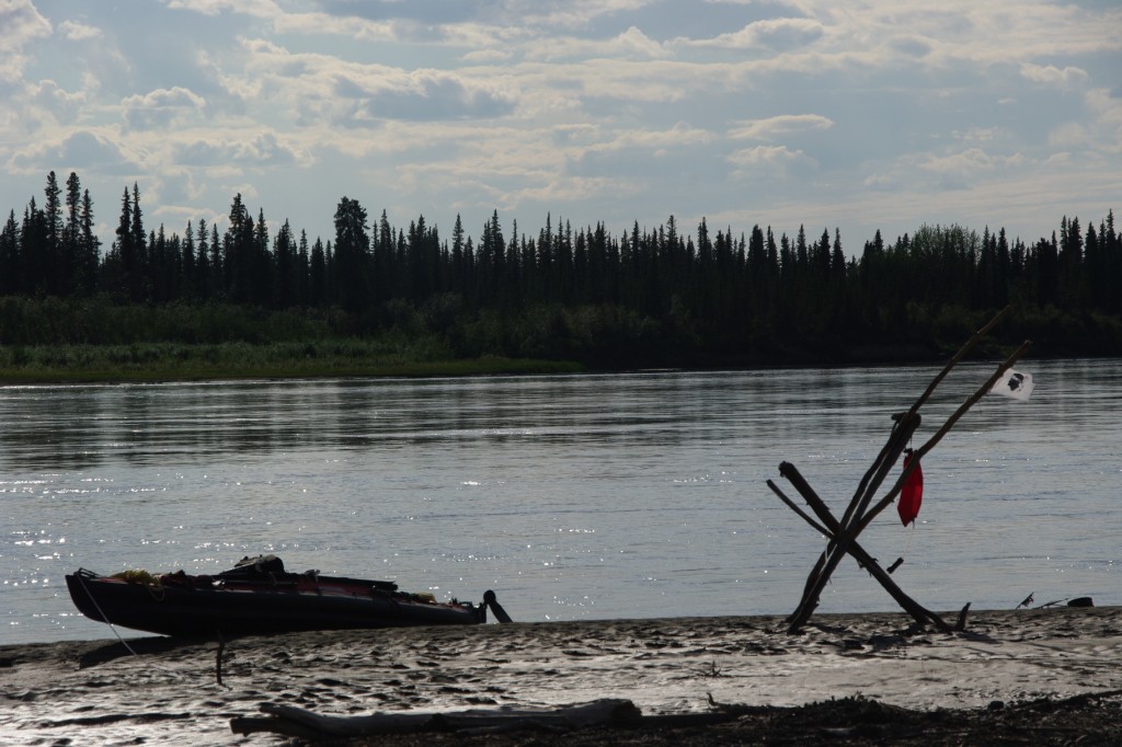 Un soir calme dans les flats du grand fleuve...