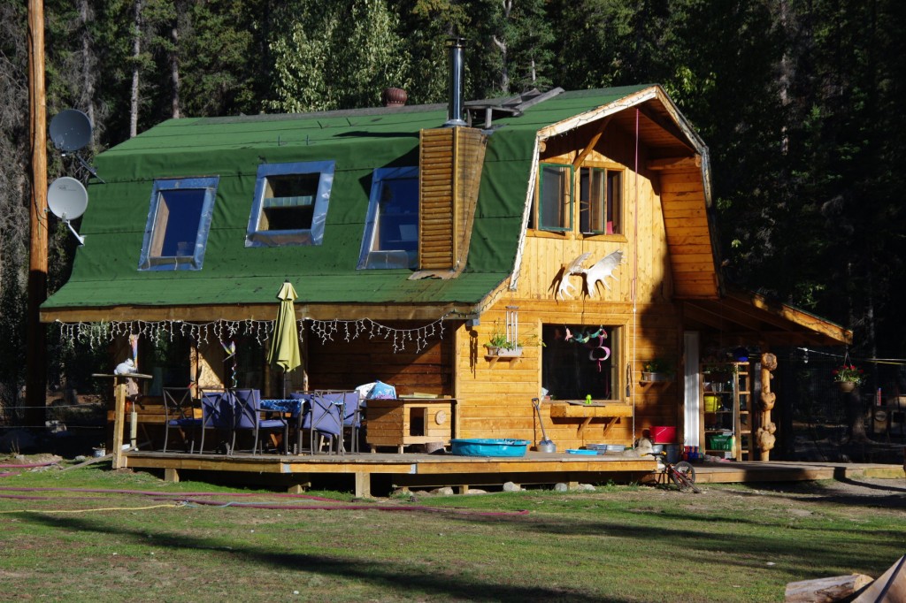 La cabane cachée de Robert et sa famille...
