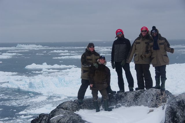 Le pays des icebergs.