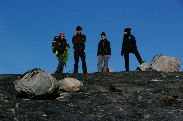 Au sommet du Mont Elisa