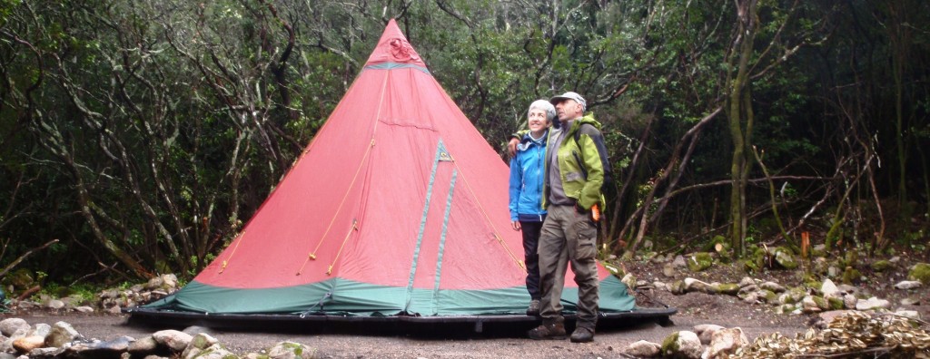 Le bonheur c'est simple comme un bivouac au milieu de nul part...