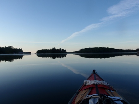 Un labyrinthe d'îles dans un calme fascinant.