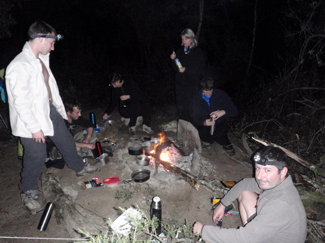 Premier bivouac, le doute s'installe, mais il sera absorbé par la magie du lieu...