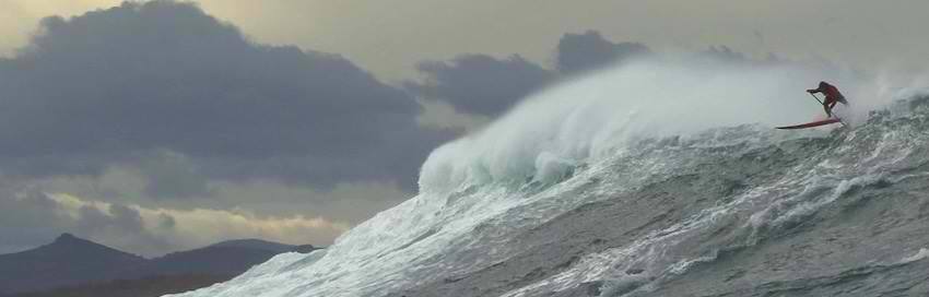 L'homme et la vague...