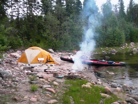 un bivouac apaisant et récupérateur...