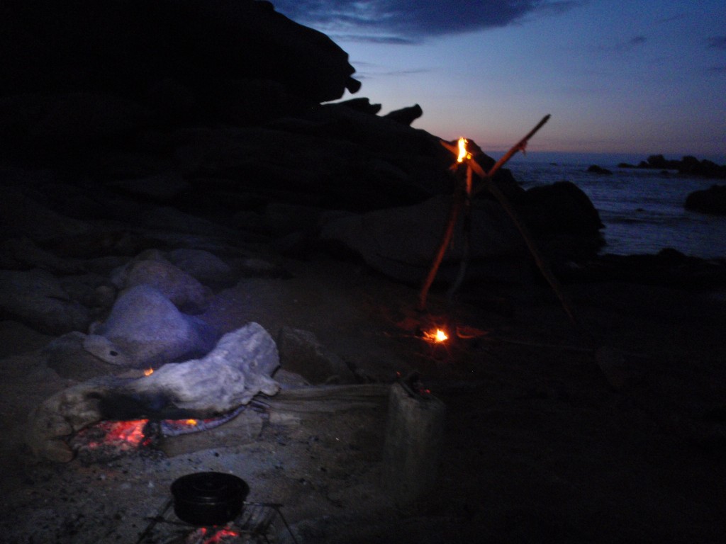 Bivouac entre mer et maquis